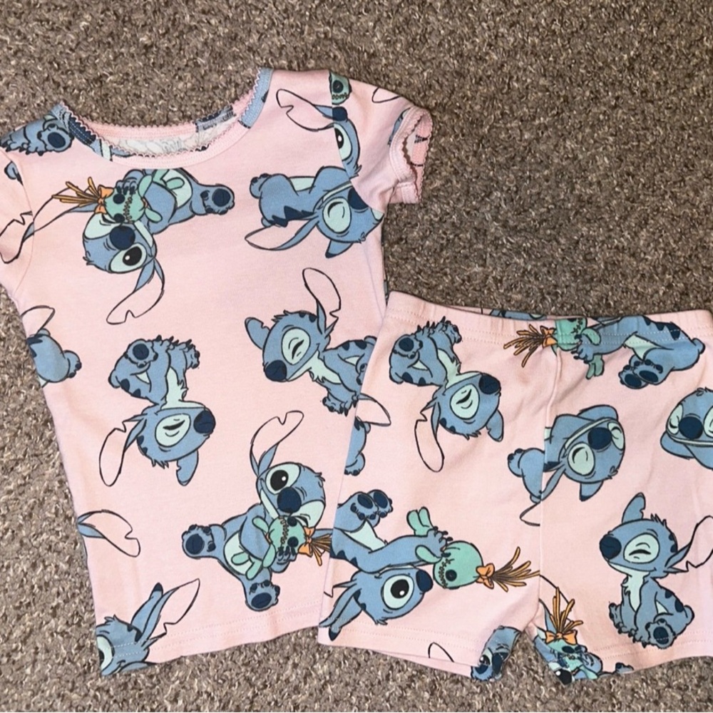 Disney Stitch Pajama Set